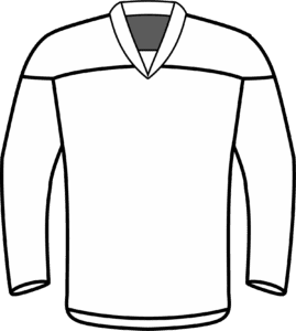 Šablona na výrobu hokejového dresu Standard 3
