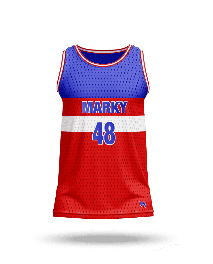 Návrh designu na výrobu basketbalových dresů