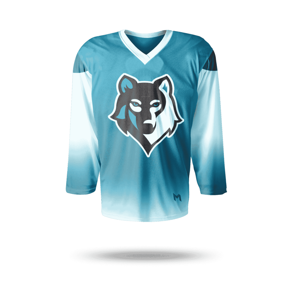 Návrh designu na výrobu hokejových dresů